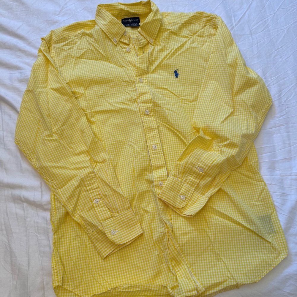 Gingham Ralph Lauren Button Down